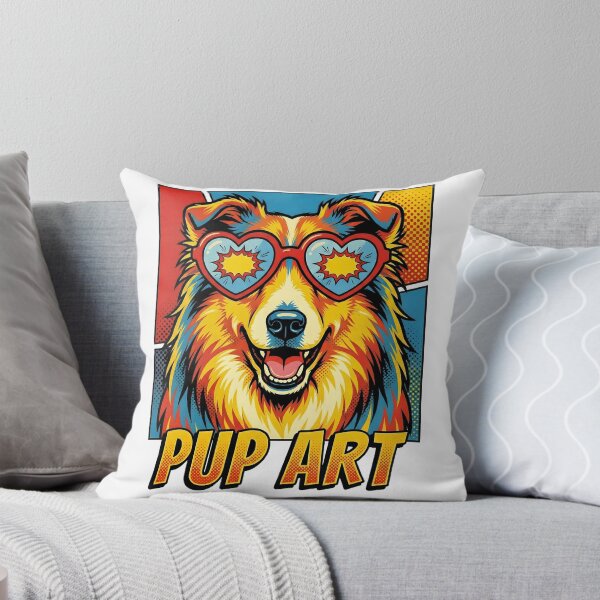 Item preview, Pop Art Shetland Sheepdog Retro Dog designed and sold by k3rstman1.