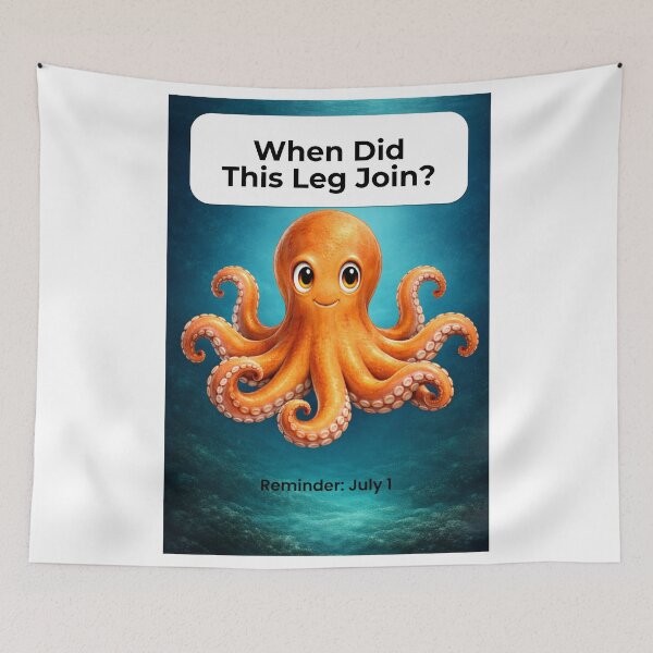 Item preview, Octopus Joke – July 1 Gift designed and sold by ariksworld.