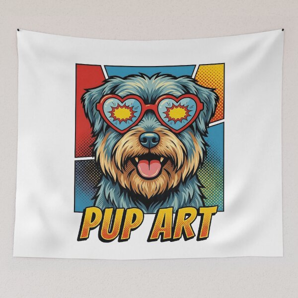 Item preview, Pop Art Silky Terrier Retro Dog designed and sold by k3rstman1.