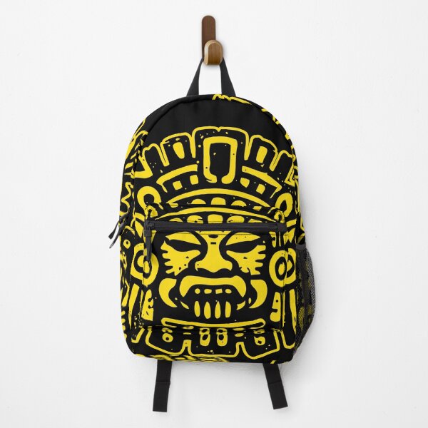 Item preview, Aztec Solar Mask Totem – Mesoamerican Sun and Power Symbol designed and sold by Totemica.