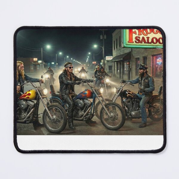 Item preview, BIKERS AT DAYTONA FROGGYS SALOON 60S designed and sold by VERYOLDROAD BY AXTON BROWNING .