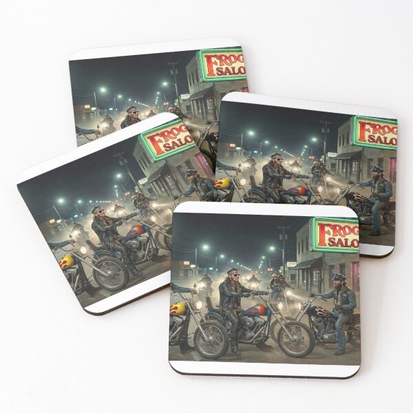 Item preview, BIKERS AT DAYTONA FROGGYS SALOON 60S designed and sold by VERYOLDROAD BY AXTON BROWNING .