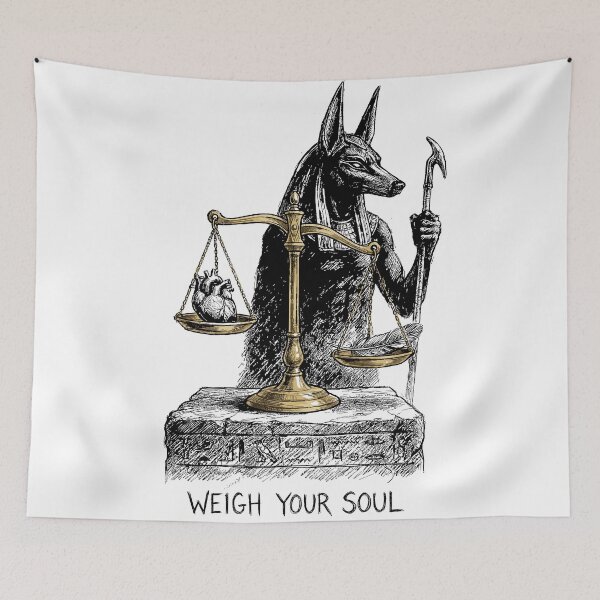 Item preview, Final Judgement - Anubis God Egyptian Mythology designed and sold by bapupa.