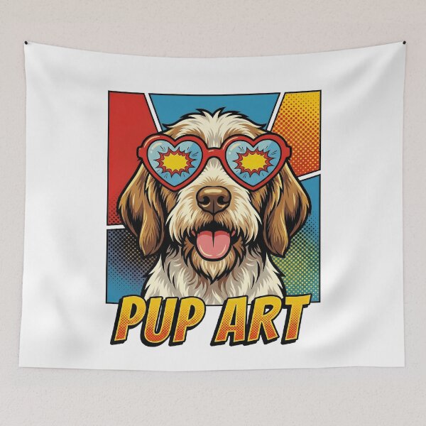 Item preview, Pop Art Spinone Italiano Retro Dog designed and sold by k3rstman1.