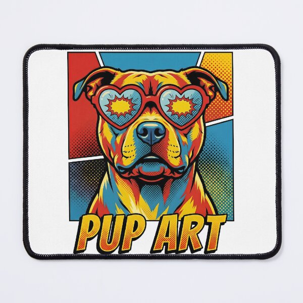 Item preview, Pop Art Staffordshire Bull Terrier Retro Dog designed and sold by k3rstman1.