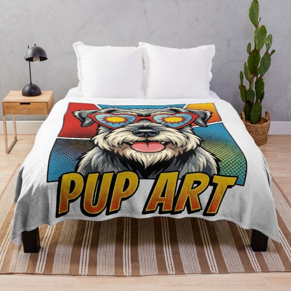Item preview, Pop Art Standard Schnauzer Retro Dog designed and sold by k3rstman1.