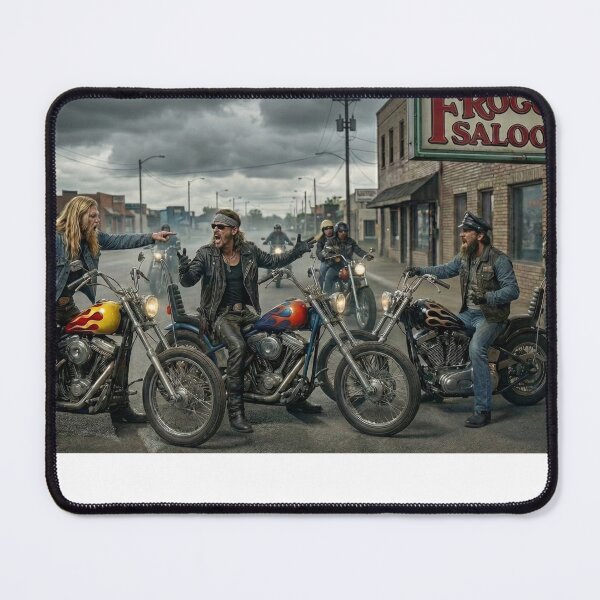 Item preview, BIKERS AT DAYTONA FROGGYS SALOON 60S designed and sold by VERYOLDROAD BY AXTON BROWNING .
