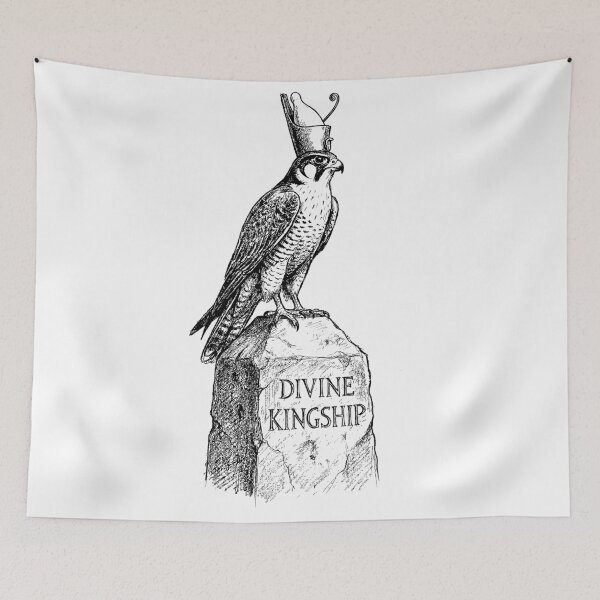 Item preview, Falcon on Obelisk - Horus God Egyptian Mythology designed and sold by bapupa.