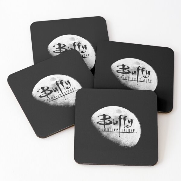 Item preview, Buffy The Vampire Slayer Buffy Logo Moon designed and sold by mohamed-Esa.