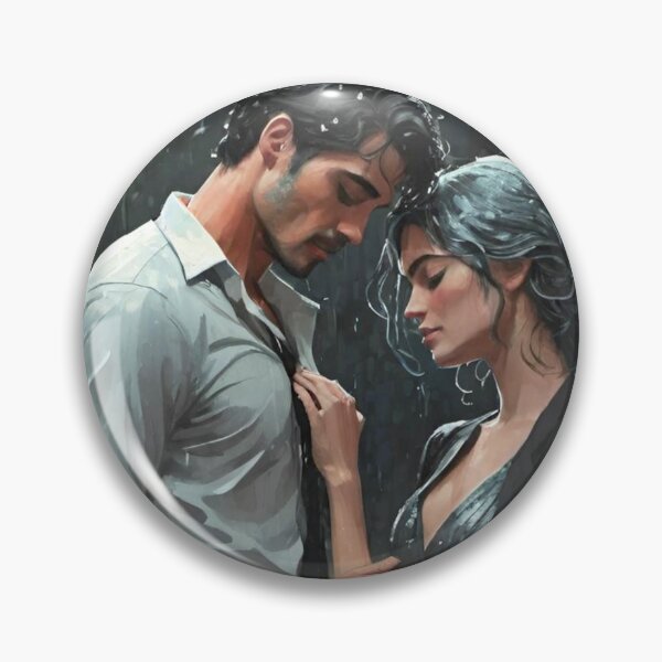 Item preview, Kai & Paedyn – Rain-Soaked Romantasy Moment designed and sold by DudasAmiles.