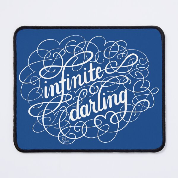 Item preview, Infinite Darling (white) designed and sold by kalanyy.