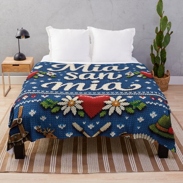 Item preview, Mia san mia Bavarian Heart Knitwear Design designed and sold by Mauswohn.