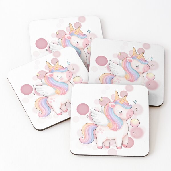 Item preview, Pastel Colored Unicorn – Cute Illustration designed and sold by iamKRUK.