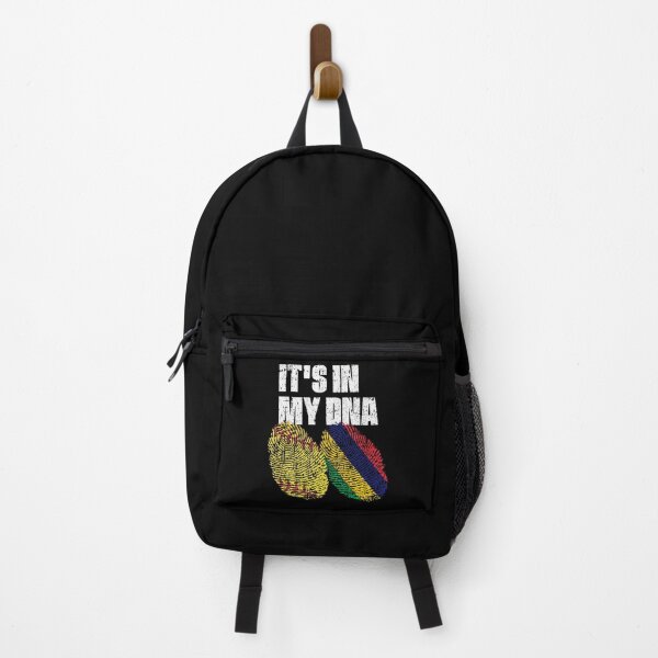 Item preview, IT'S IN MY DNA Softball - Mauritius Flag Fingerprint designed and sold by CosmoKitsch.