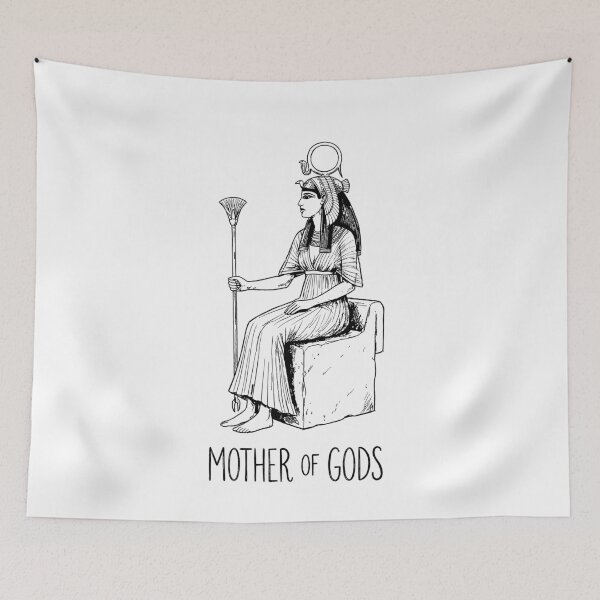 Item preview, The Throne Queen - Isis Goddess Egyptian Mythology designed and sold by bapupa.