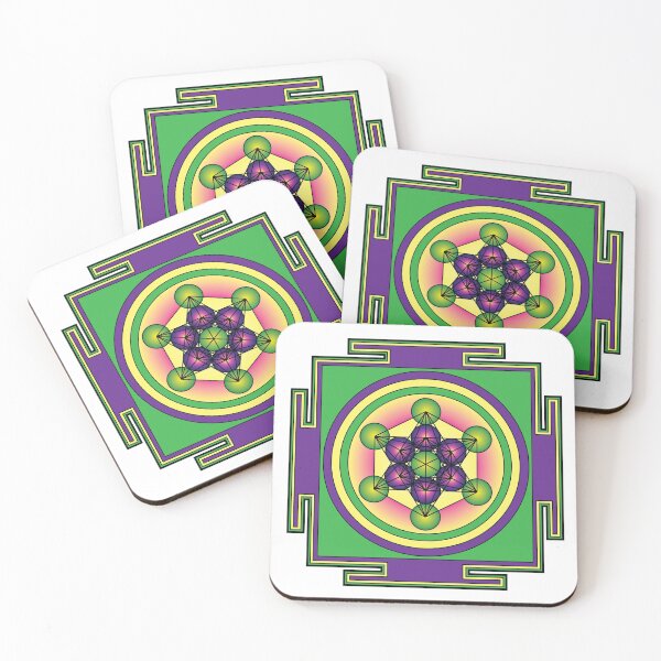 Item preview, Metatron's Cube Mandala designed and sold by GalacticMantra.