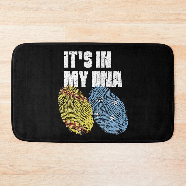 Item preview, IT'S IN MY DNA Softball - Micronesia Flag Fingerprint  designed and sold by CosmoKitsch.