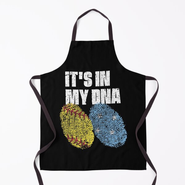 Item preview, IT'S IN MY DNA Softball - Micronesia Flag Fingerprint  designed and sold by CosmoKitsch.