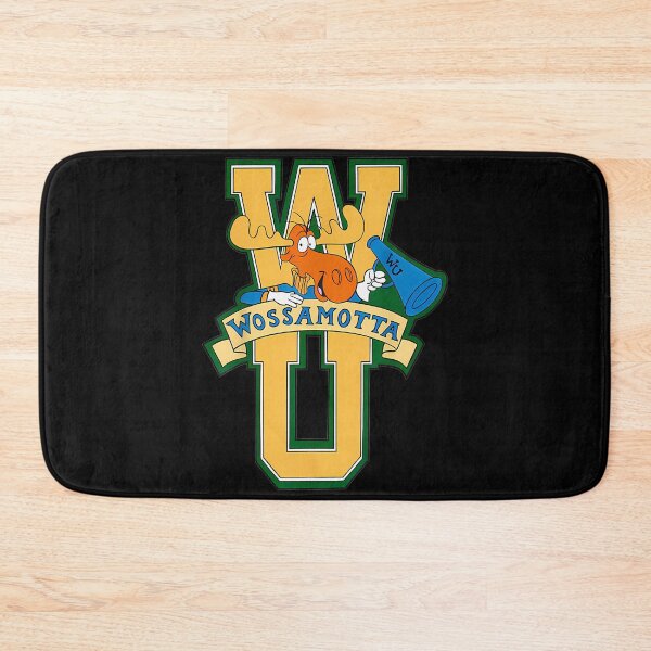 Item preview, Rocky And Bullwinkle Wossamotta U Logo Graphic designed and sold by mohamed-Esa.