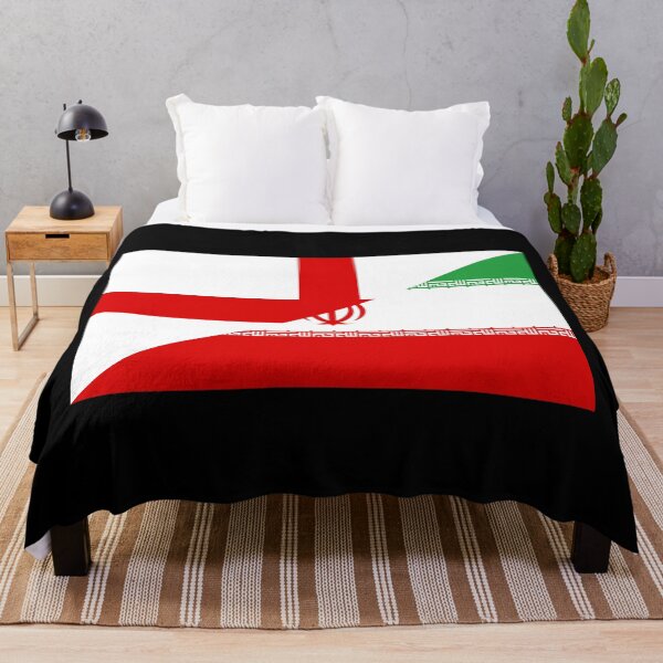 Item preview, England Iran Flag designed and sold by Carl's Clothing.