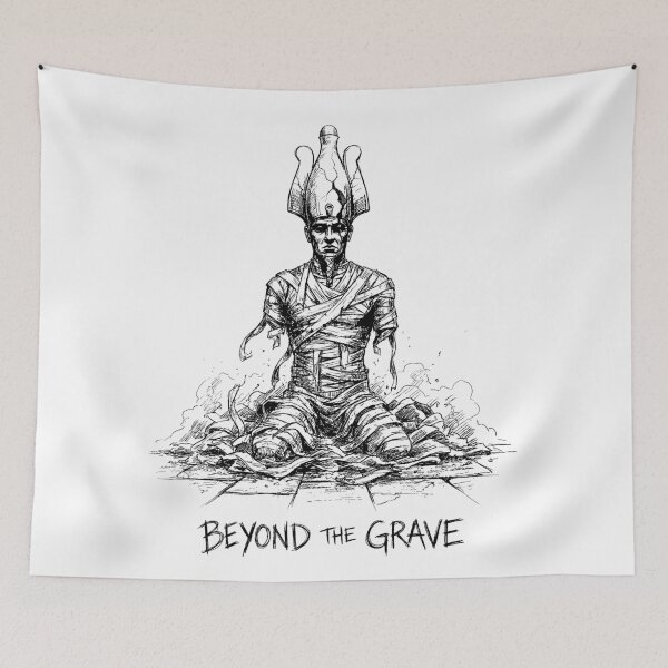 Item preview, Risen from Shadows - Osiris God Egyptian Mythology designed and sold by bapupa.