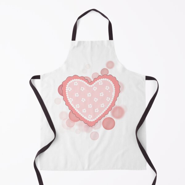 Item preview, Embroidered Pink Heart – Cute Illustration designed and sold by iamKRUK.