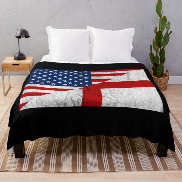 Item preview, Distressed USA England Flag designed and sold by Carl's Clothing.