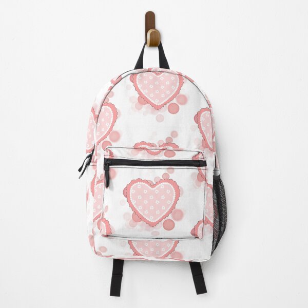 Item preview, Embroidered Pink Heart – Cute Illustration designed and sold by iamKRUK.