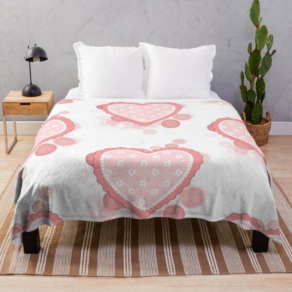 Item preview, Embroidered Pink Heart – Cute Illustration designed and sold by iamKRUK.