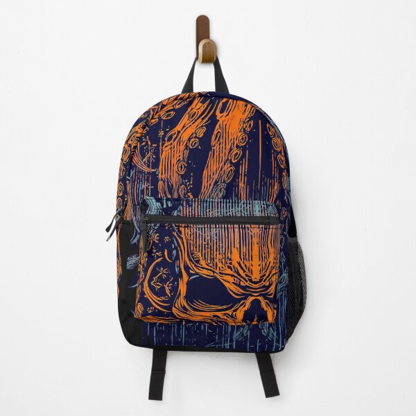 Item preview, octopus orange blue oldschool skull sticker graffiti squid digital artwork game logo team v2 | dejco.art designed and sold by dejco.art.