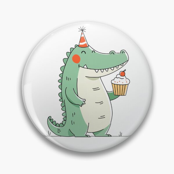 Item preview, Birthday alligator designed and sold by Baart72.