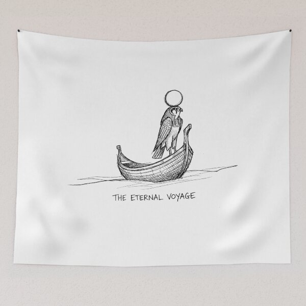 Item preview, Barque of the Sun - God Ra Egyptian Mythology designed and sold by bapupa.