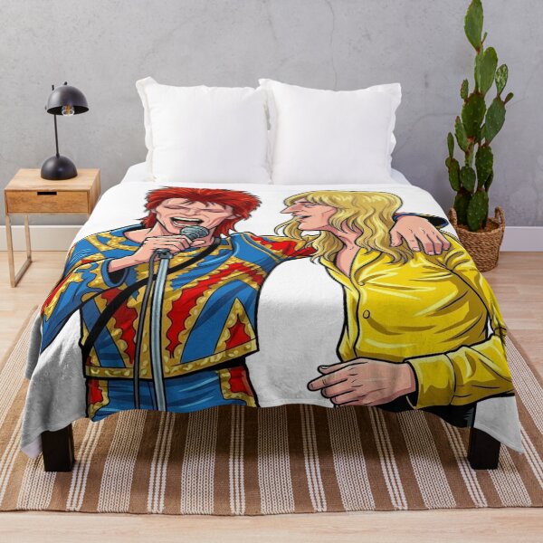 Item preview, David Bowie and Mick Ronson - Cartoon designed and sold by Bigkite.