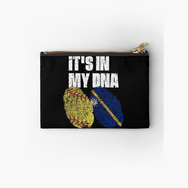 Item preview, IT'S IN MY DNA Softball - Nauru Flag Fingerprint  designed and sold by CosmoKitsch.