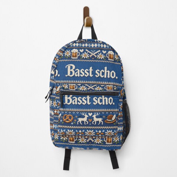 Item preview, Basst scho Bavarian lifestyle Knitwear design designed and sold by Mauswohn.