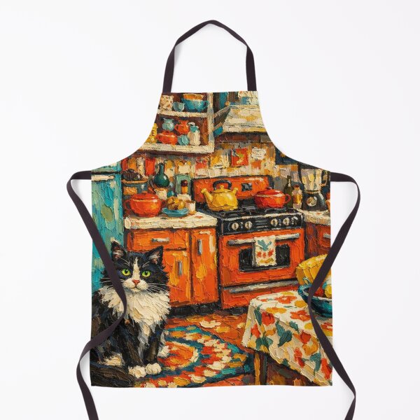 Item preview, Cat In The Kitchen Impasto designed and sold by VFWChuck.
