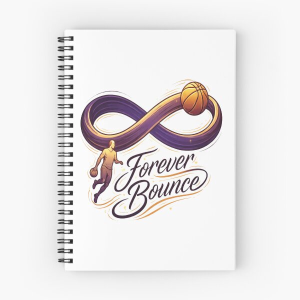 Artikelvorschau, Forever Bounce Basketball Infinity Hooper Grafik-T-Shirt entworfen und verkauft von RMTrendy.