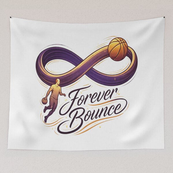 Item preview, Forever Bounce Basketball Infinity Hooper Graphic T-Shirt designed and sold by RMTrendy.
