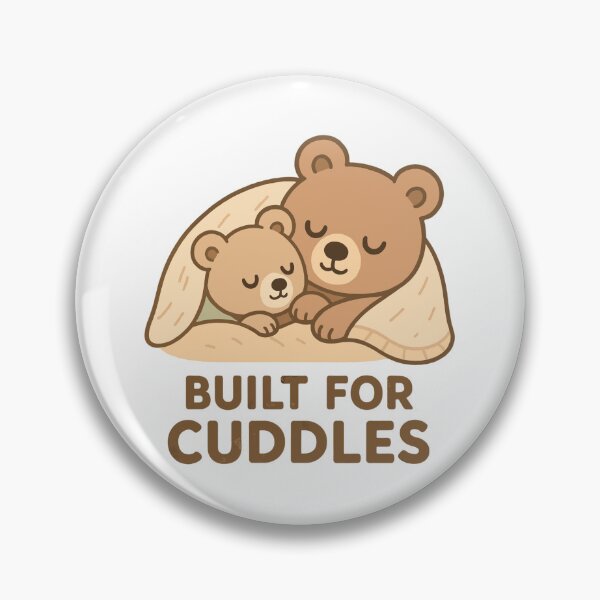 Item preview, Two bears for cuddling – Built for Cuddles designed and sold by Pineapple-Tree.