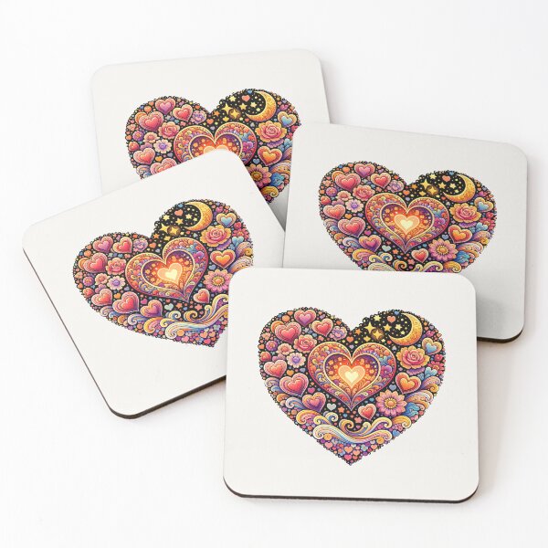 Item preview, Zentangle Heart Energy designed and sold by Zaru Art Studio.