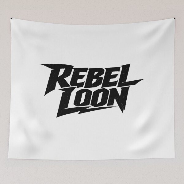 Item preview, Rebel Loon – Dark Rebel Typography Streetwear Logo designed and sold by JordanInk Studio.