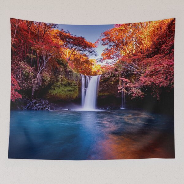 Item preview, Colorful Wallcovering Tapestry, duvet cover, throw blanket, shower curtain designed and sold by CharlottePlaceArt.