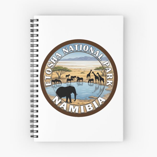 Item preview, Etosha National Park North Eastern Namibia Africa Pale Earth Traverse designed and sold by Simsimah26Parks.