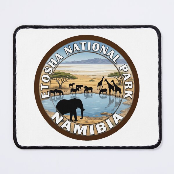 Item preview, Etosha National Park North Eastern Namibia Africa Pale Earth Traverse designed and sold by Simsimah26Parks.