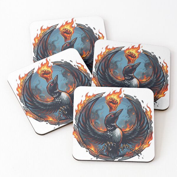 Item preview, Minnesota Rebel Loon MN Bird Resistance ART designed and sold by Essémké.