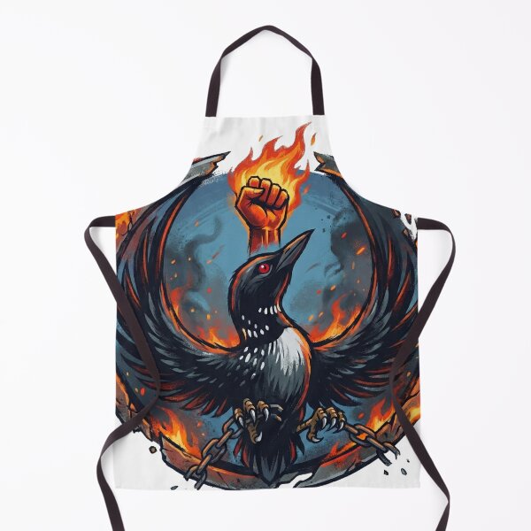 Item preview, Minnesota Rebel Loon MN Bird Resistance ART designed and sold by Essémké.