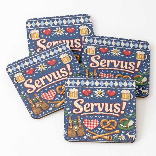 Item preview, Servus Bayern Knitwear design in traditional style designed and sold by Mauswohn.