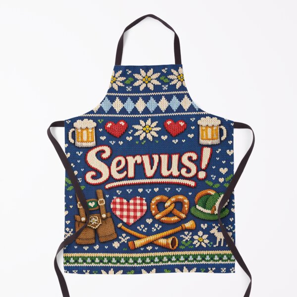 Item preview, Servus Bayern Knitwear design in traditional style designed and sold by Mauswohn.