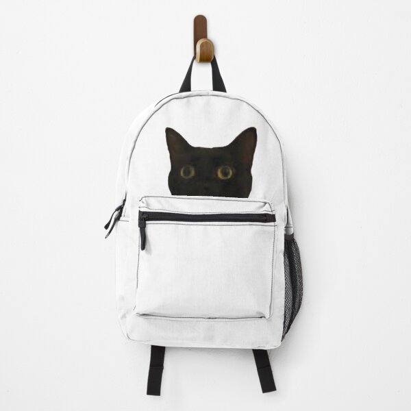 Item preview, Mysterious Black Cat Stare designed and sold by barkandmeow.