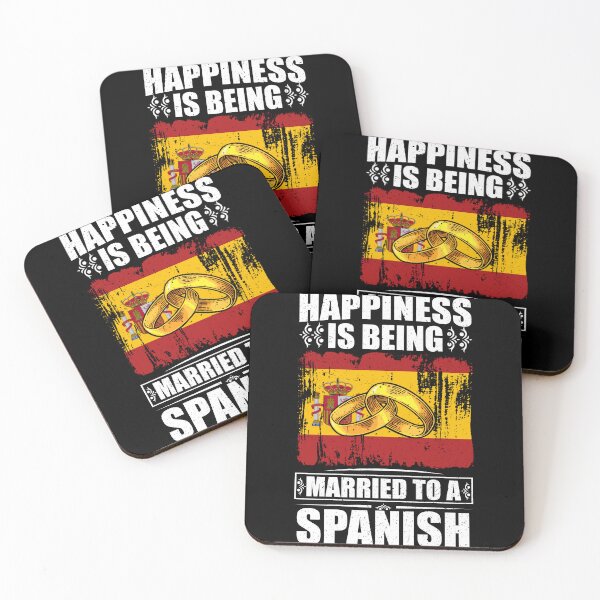 Item preview, Happiness Is Being Married To A Spanish   designed and sold by GabbyKash.